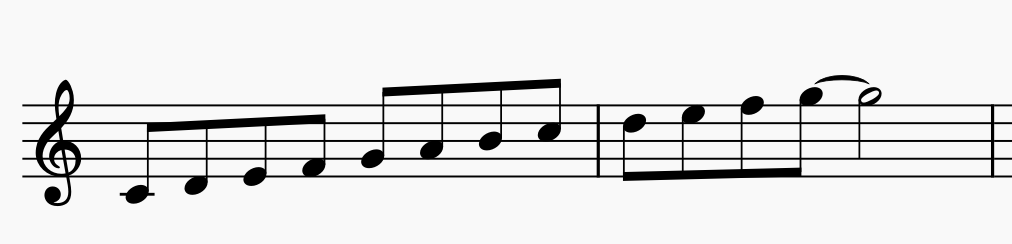 スウィングのアクセント